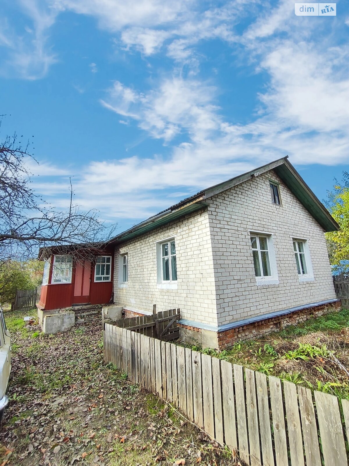 одноповерховий будинок з верандою, 64.1 кв. м, дерево та цегла. Продаж у Халявиному фото 1 одноповерховий будинок з верандою, 64.1 кв. м, дерево та цегла. Продаж у Халявиному фото 1