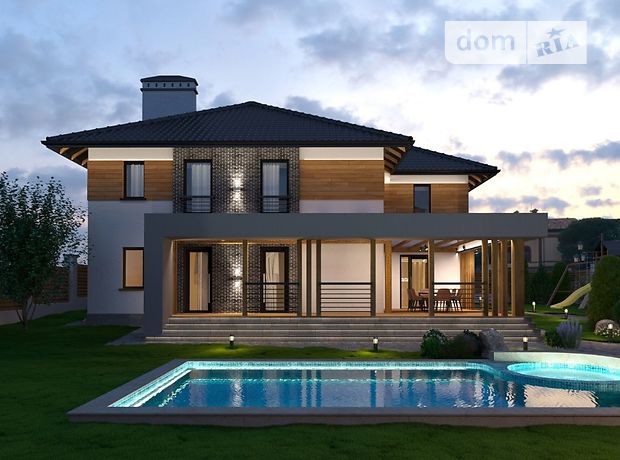 двухэтажный дом с террасой, 330 кв. м, кирпич. Продажа в Харькове район Флоринка фото 1 двухэтажный дом с террасой, 330 кв. м, кирпич. Продажа в Харькове район Флоринка фото 1