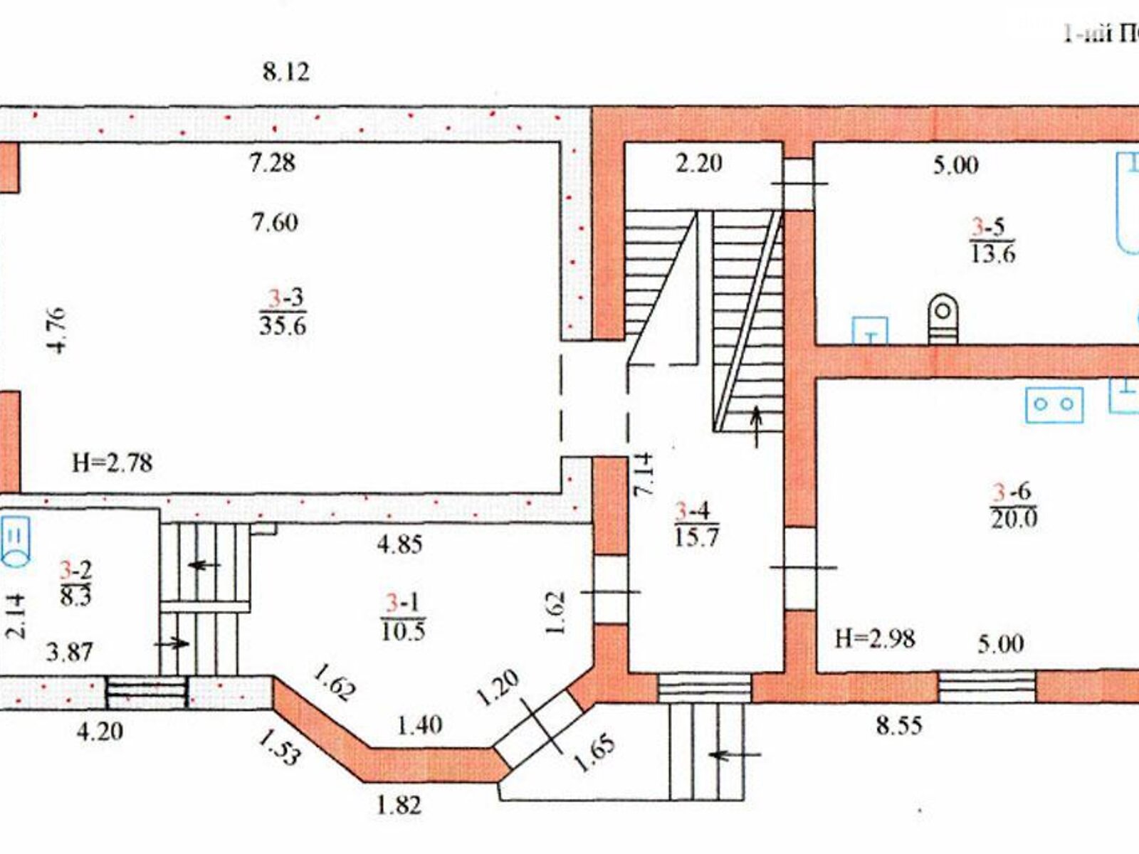 трехэтажный дом, 250 кв. м, кирпич. Продажа в Харькове район Журавлевка фото 1