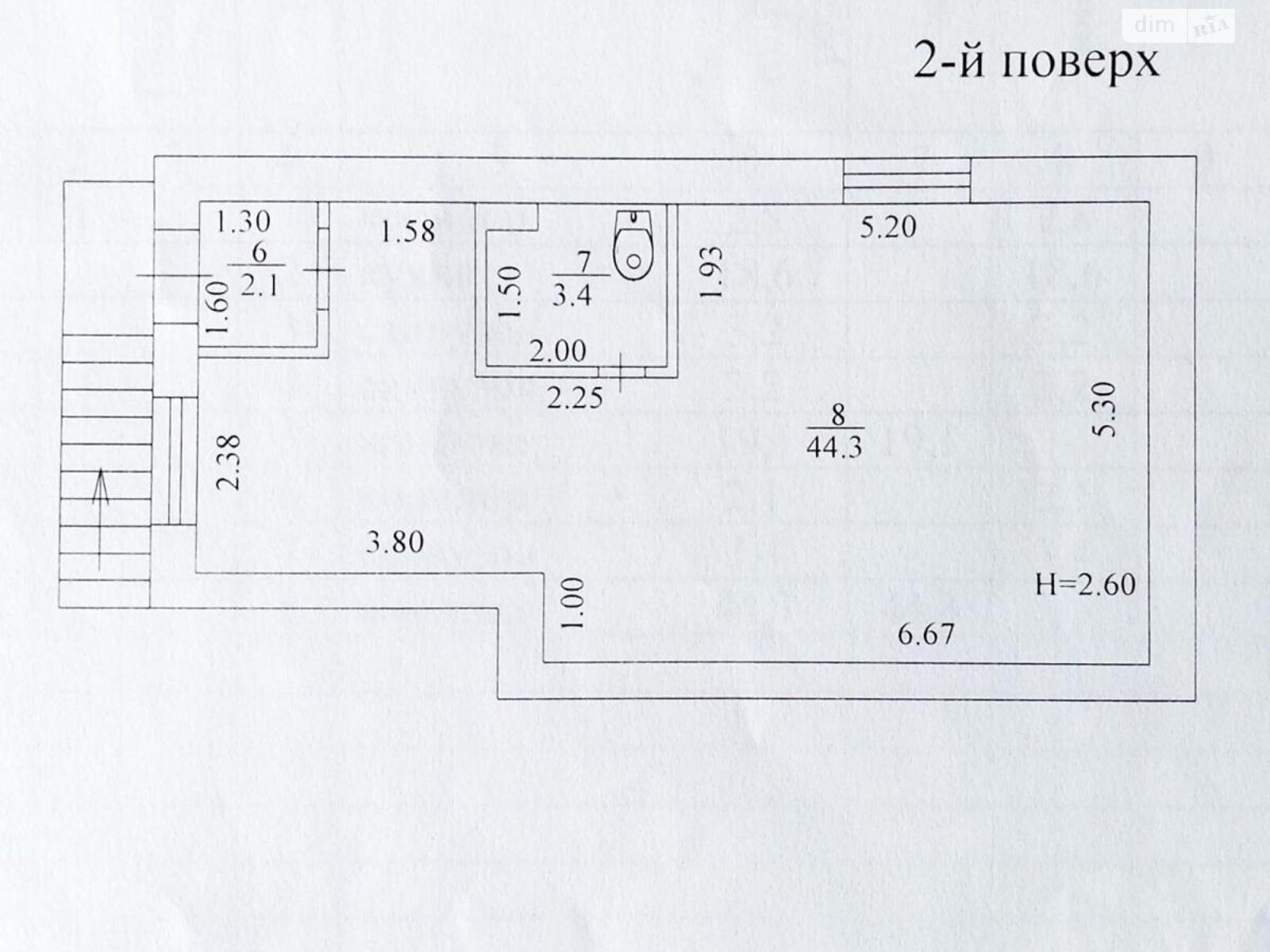 двухэтажный дом, 97 кв. м, кирпич. Продажа в Харькове район Левада фото 1