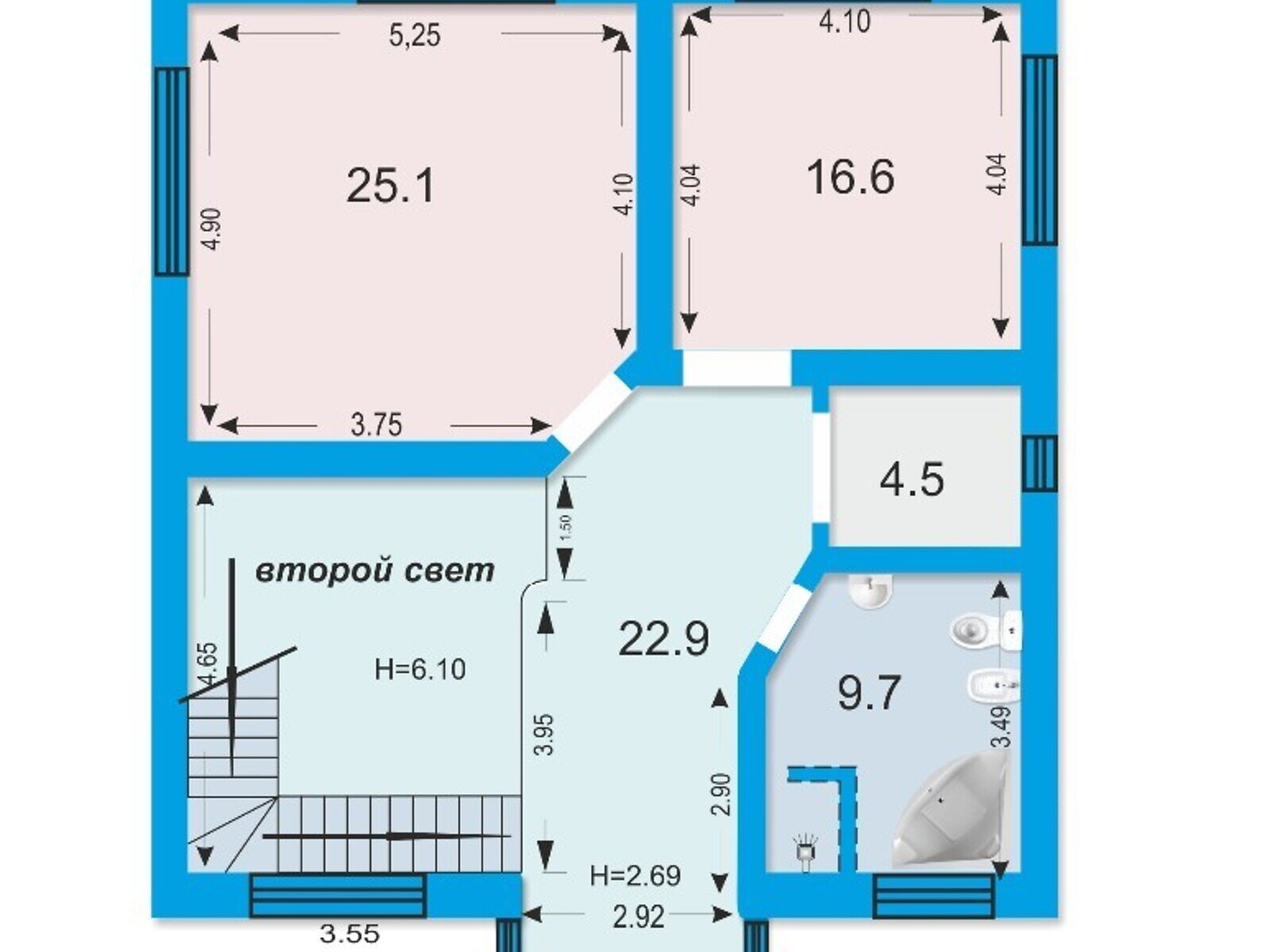 двоповерховий будинок з ремонтом, 257 кв. м, цегла. Продаж в Харкові, район Нова Баварія фото 1