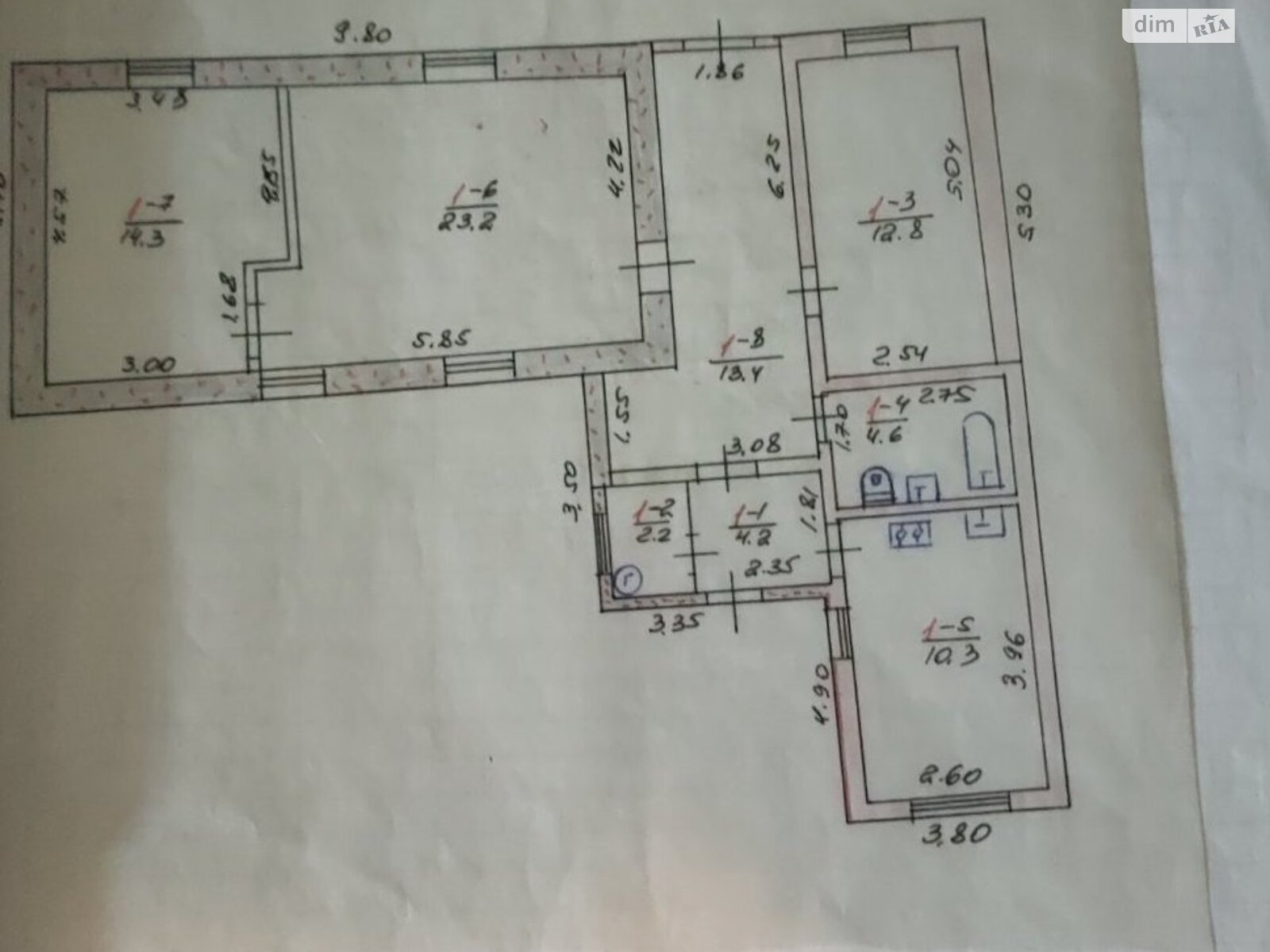 одноэтажный дом с гаражом, 85 кв. м, кирпич. Продажа в Харькове район Новобаварский фото 1