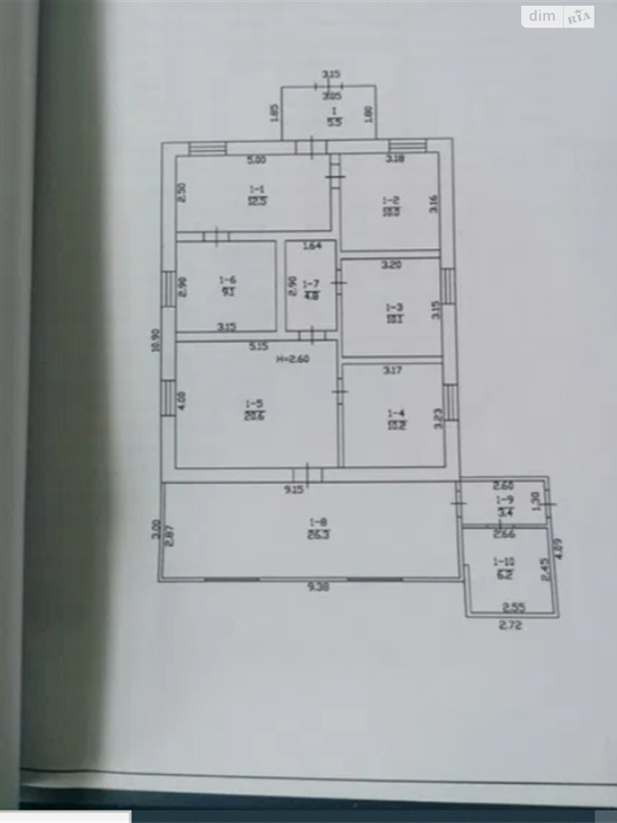 одноповерховий будинок, 118 кв. м, цегла. Продаж в Харкові, район Основ’янський фото 1