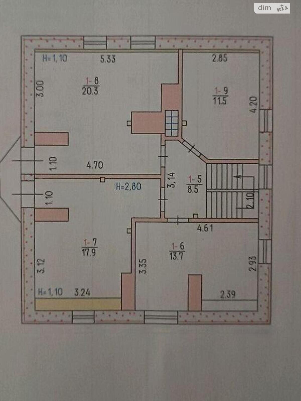 двухэтажный дом, 138 кв. м, кирпич. Продажа в Харькове район Салтовка фото 1