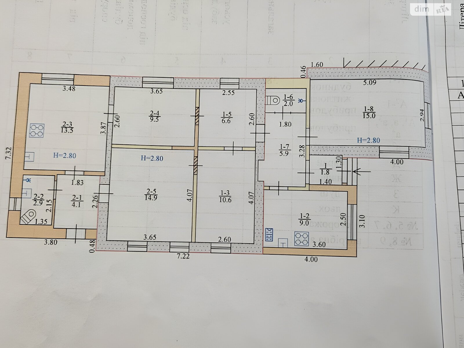 одноповерховий будинок, 96 кв. м, цегла. Продаж в Харкові, район Салтівський фото 1 одноповерховий будинок, 96 кв. м, цегла. Продаж в Харкові, район Салтівський фото 1