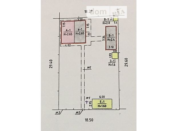 одноэтажный дом с отоплением, 55 кв. м, кирпич. Продажа в Херсоне район Северный фото 1