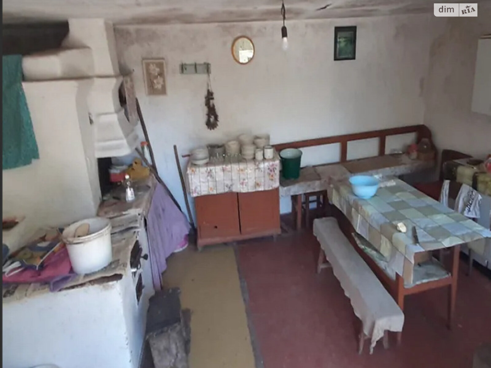 одноповерховий будинок з опаленням, 70 кв. м, цегла саманна. Продаж у Хижинцях фото 1