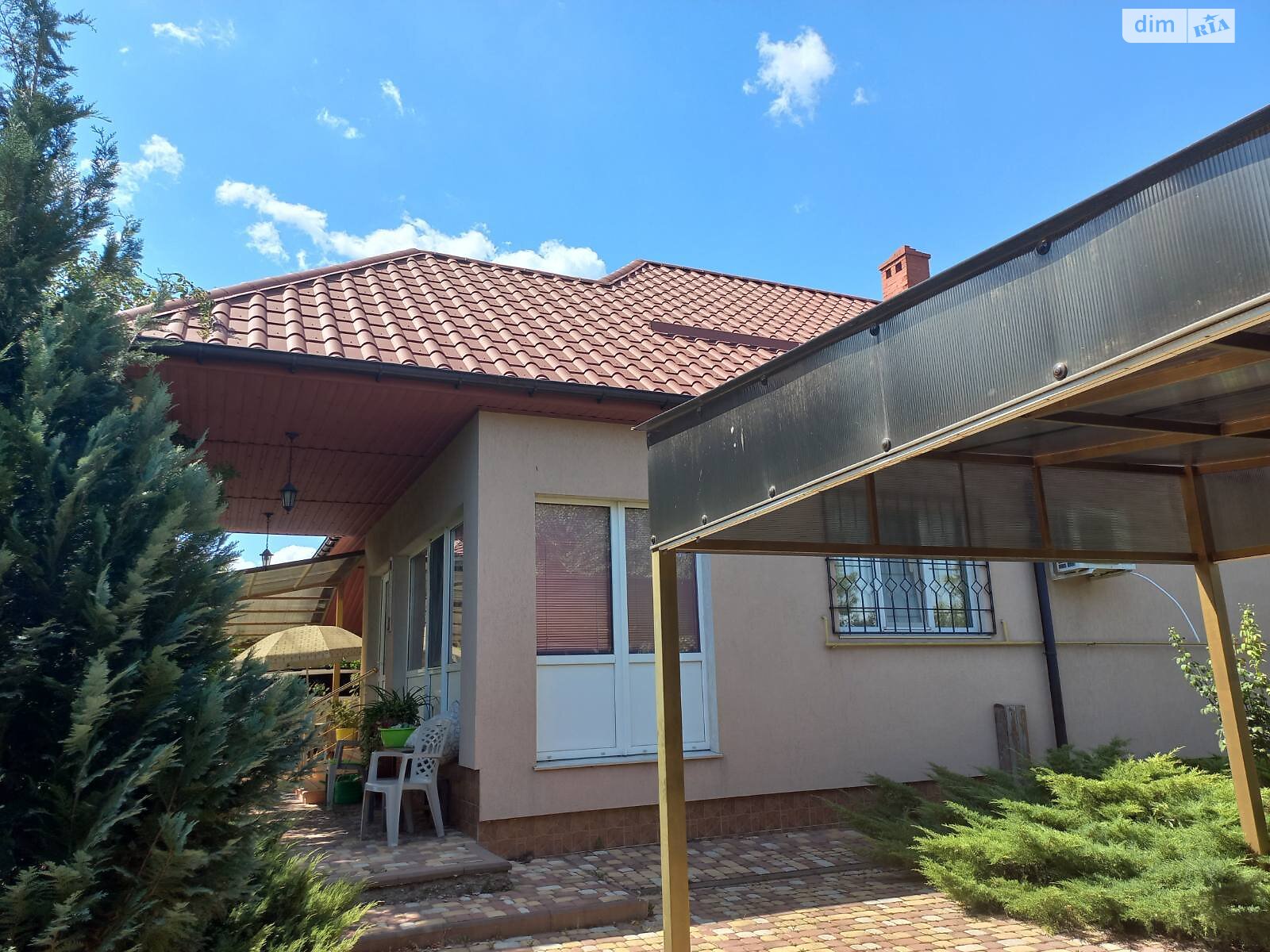 одноэтажный дом с верандой, 91.9 кв. м, ракушечник (ракушняк). Продажа в Хлебодарском фото 1