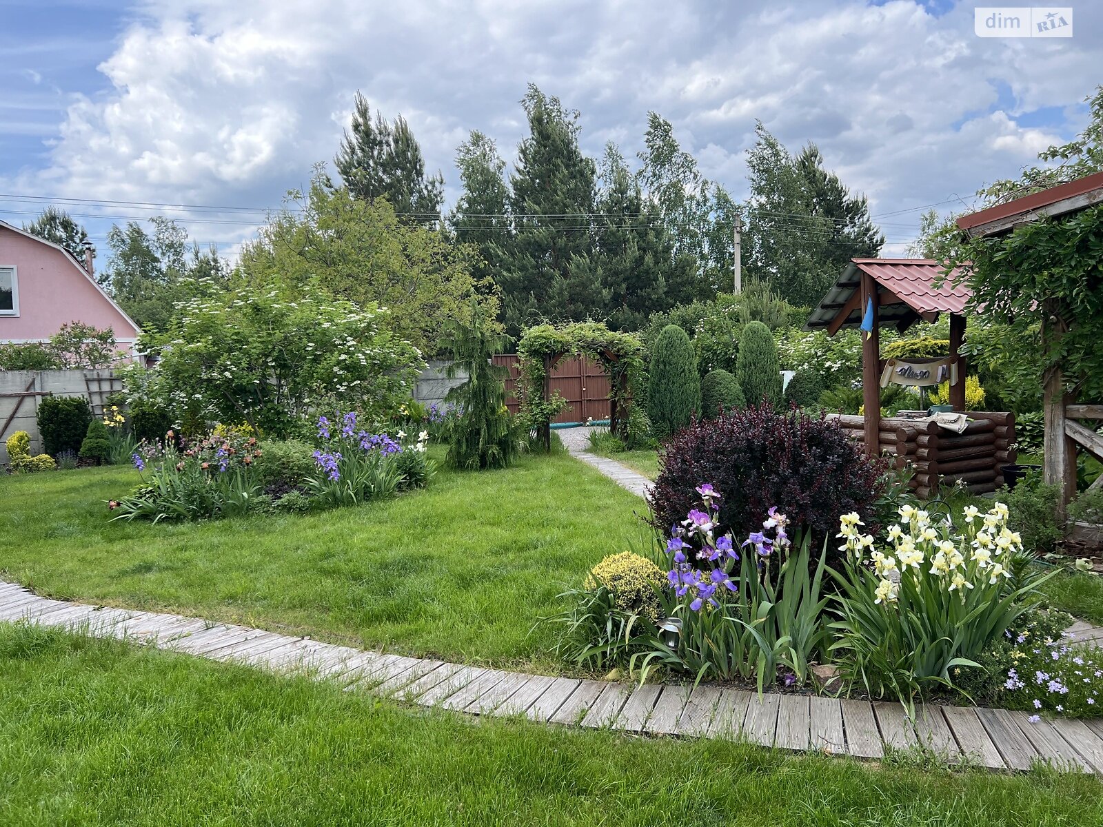 двоповерховий будинок бесідка, 55 кв. м, зруб. Продаж у Хлепчі фото 1