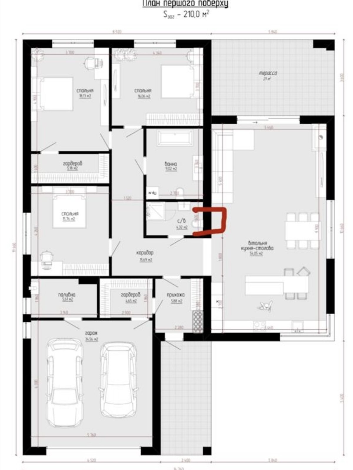 одноповерховий будинок, 210 кв. м, цегла. Продаж в Хмельницькому, район Дехтярка фото 1 одноповерховий будинок, 210 кв. м, цегла. Продаж в Хмельницькому, район Дехтярка фото 1