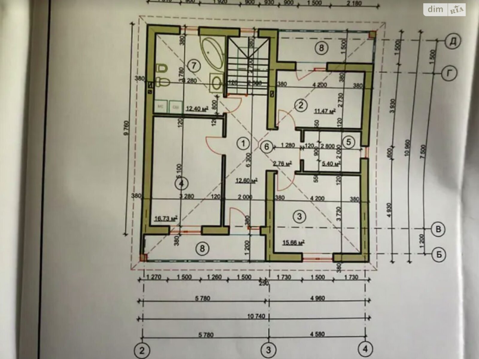 двоповерховий будинок з гаражем, 160 кв. м, цегла. Продаж в Хмельницькому, район Лезневе фото 1