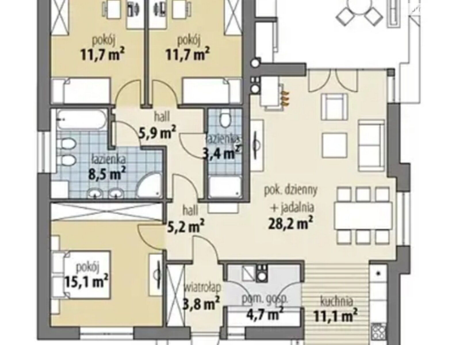одноповерховий будинок, 149 кв. м, газобетон. Продаж в Хмельницькому, район Лезневе фото 1 одноповерховий будинок, 149 кв. м, газобетон. Продаж в Хмельницькому, район Лезневе фото 1