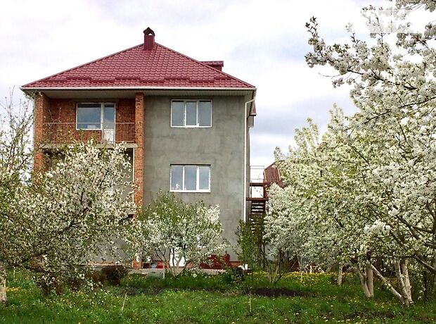 трехэтажный дом с садом, 267 кв. м, кирпич. Продажа в Хмельницком район Лезневое фото 1 трехэтажный дом с садом, 267 кв. м, кирпич. Продажа в Хмельницком район Лезневое фото 1