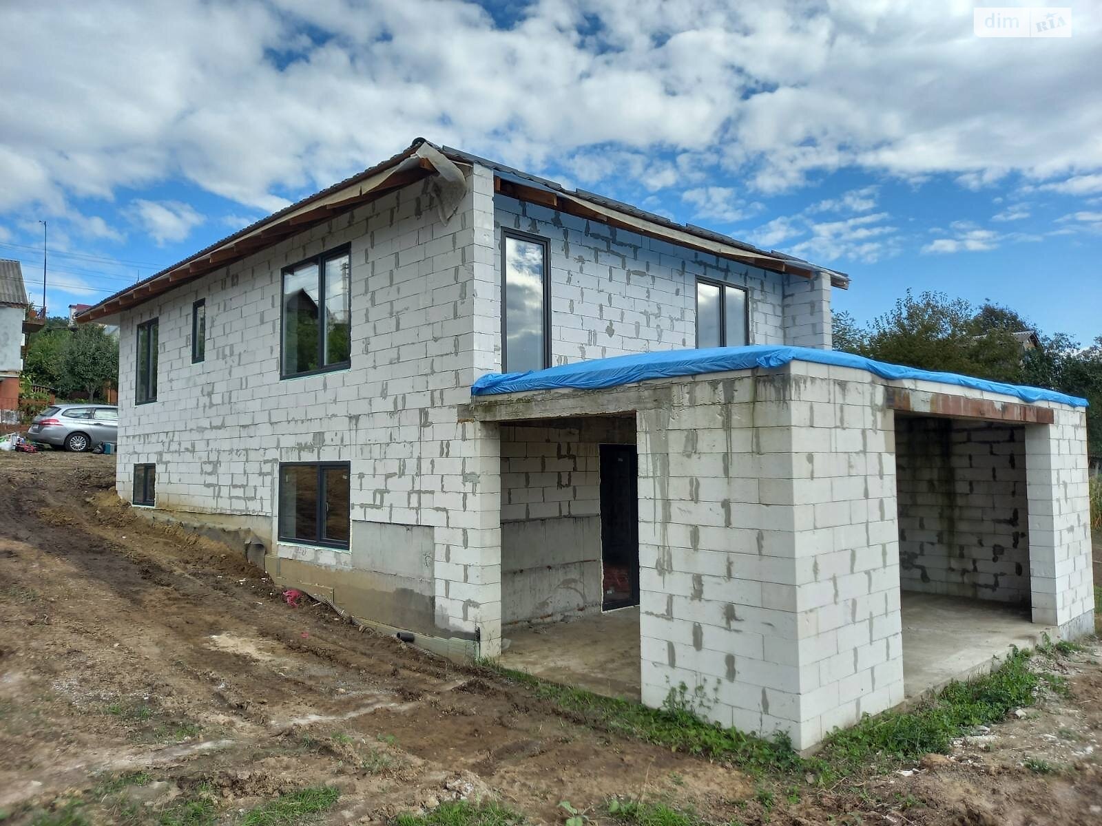 двоповерховий будинок з верандою, 173 кв. м, піноблок. Продаж в Хмельницькому, район Лезневе фото 1 двоповерховий будинок з верандою, 173 кв. м, піноблок. Продаж в Хмельницькому, район Лезневе фото 1