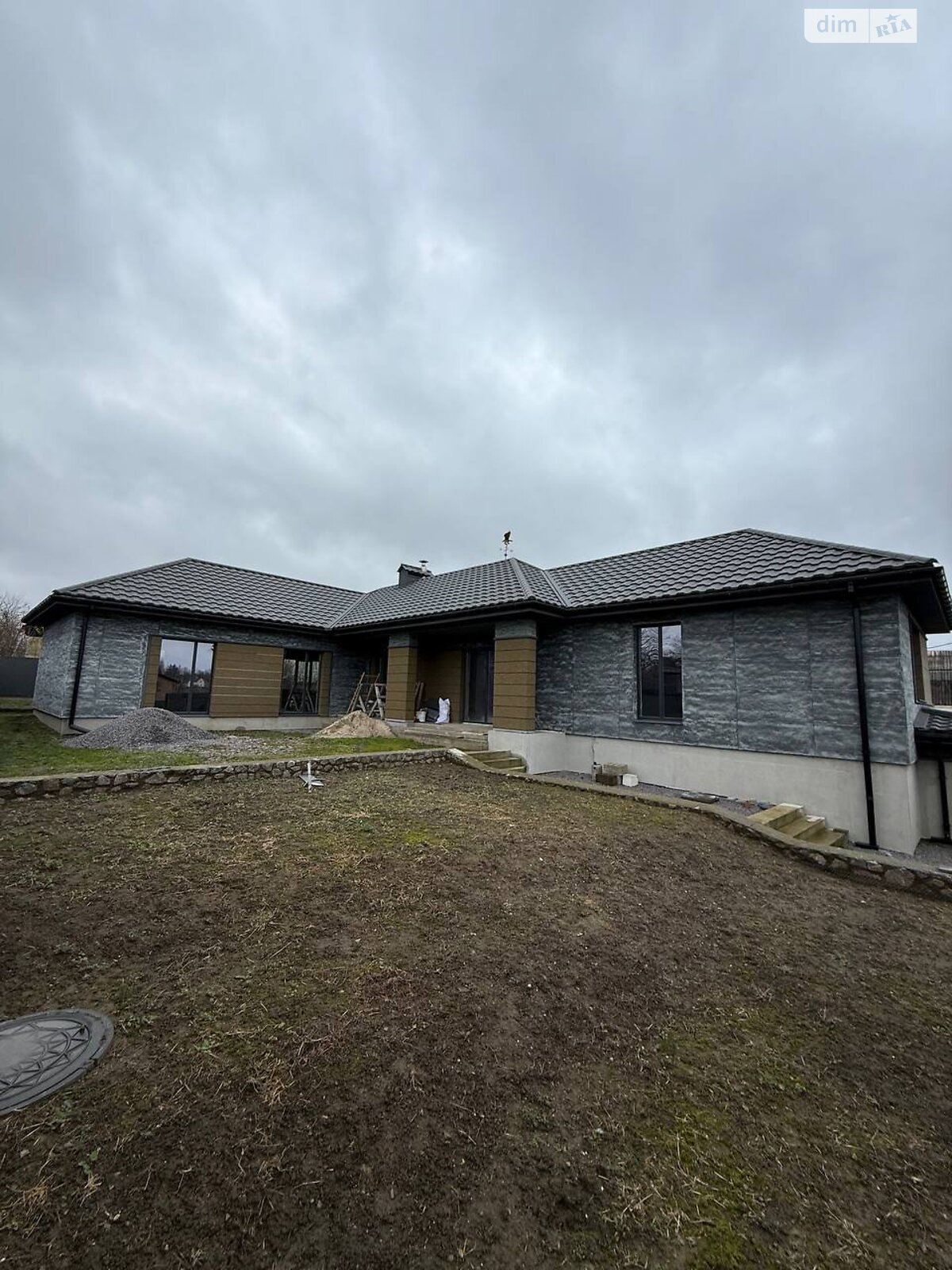 одноэтажный дом с верандой, 155 кв. м, газобетон. Продажа в Хмельницком район Лезневое фото 1