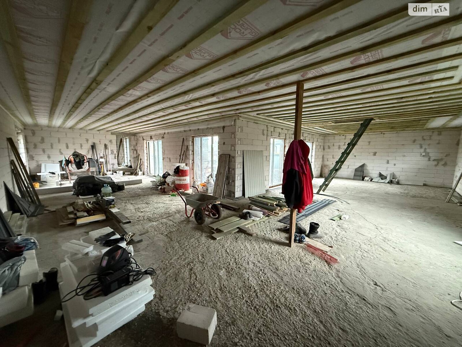 одноэтажный дом с верандой, 155 кв. м, газобетон. Продажа в Хмельницком район Лезневое фото 1