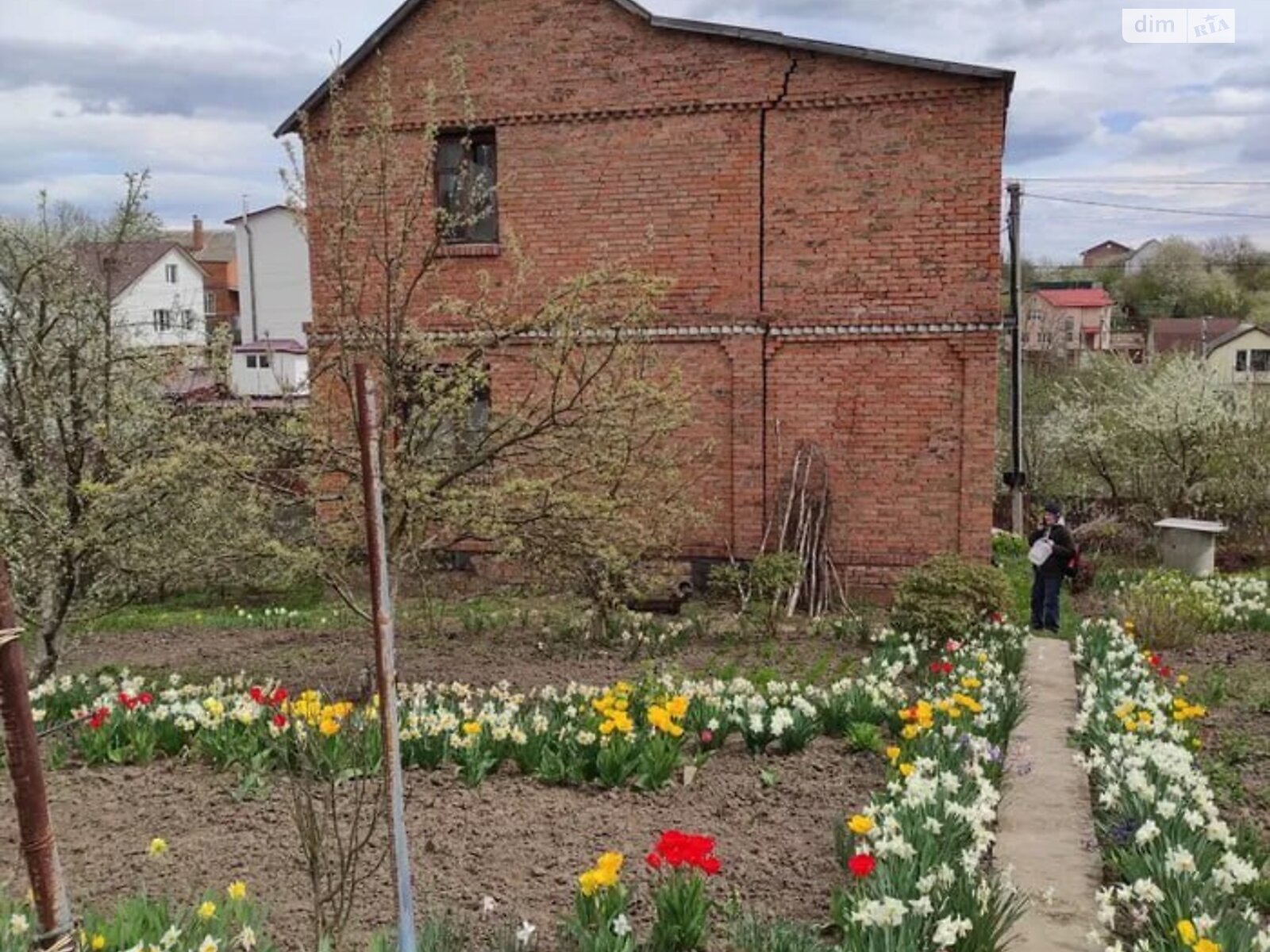 двухэтажный дом веранда, 109.2 кв. м, кирпич. Продажа в Хмельницком район Лезневое фото 1