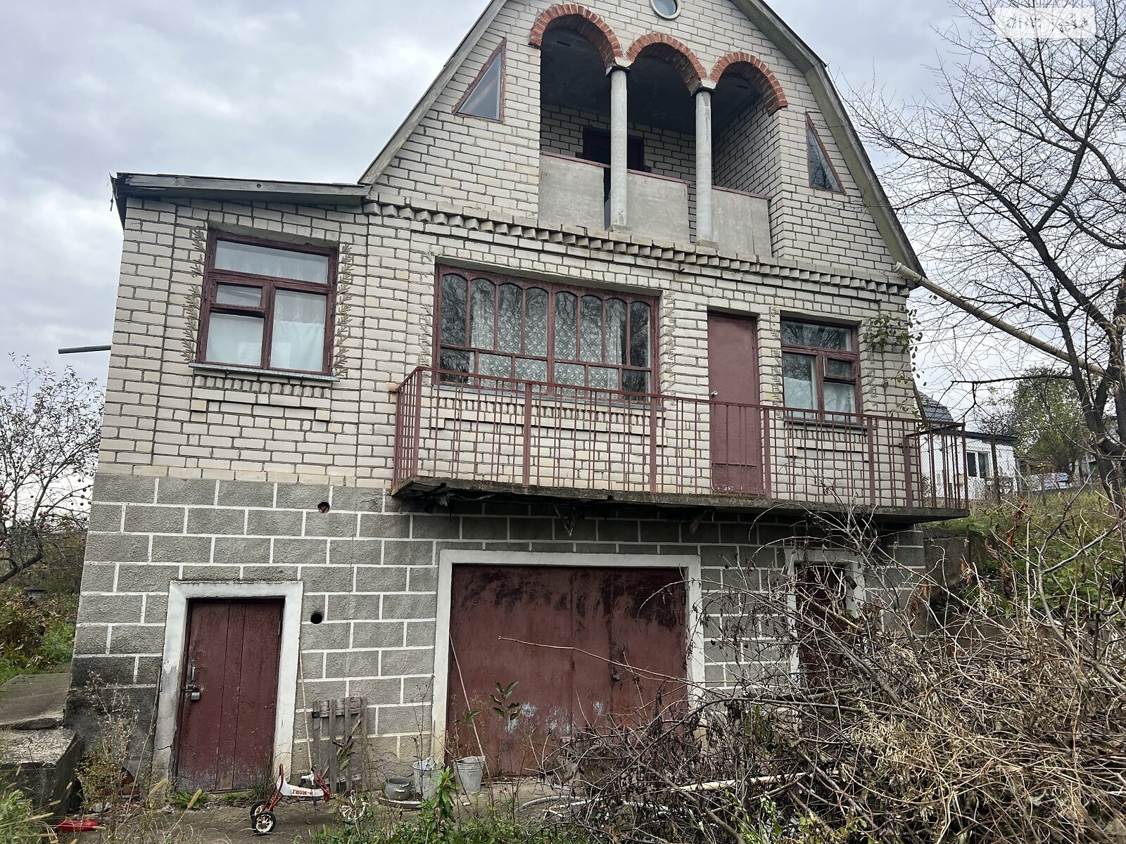 одноэтажный дом с гаражом, 79.5 кв. м, кирпич. Продажа в Хмельницком район Лезневое фото 1