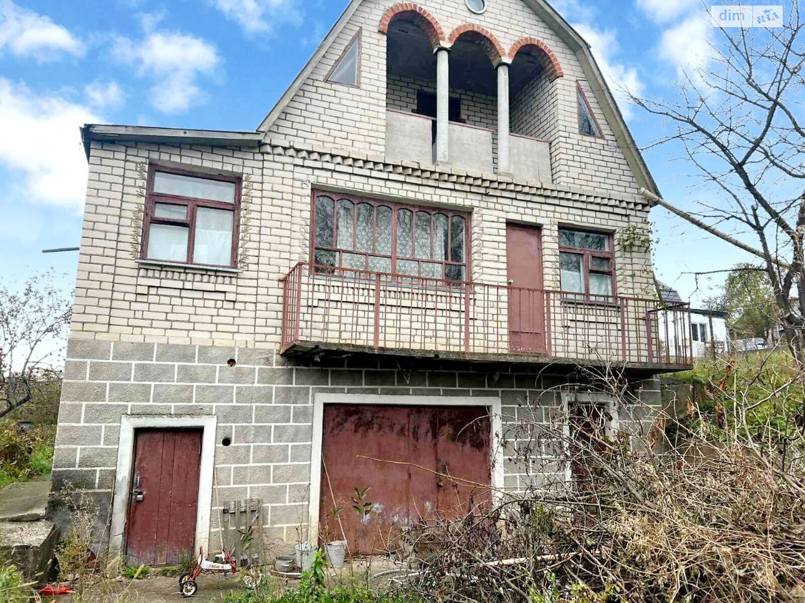 одноэтажный дом с гаражом, 79.5 кв. м, кирпич. Продажа в Хмельницком район Лезневое фото 1