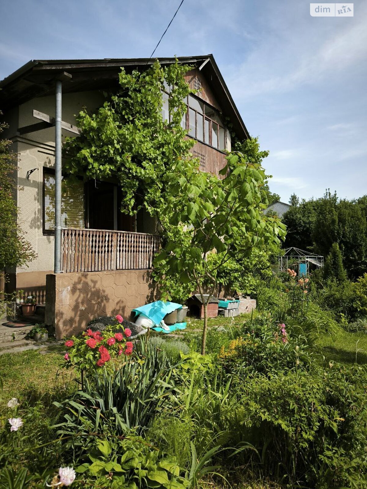 одноэтажный дом с балконом, 55.7 кв. м, кирпич. Продажа в Хмельницком район Дубово фото 1