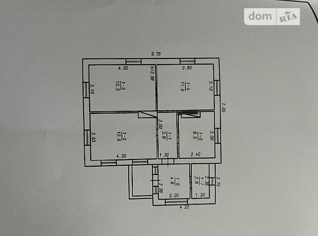 одноповерховий будинок з садом, 60 кв. м, цегла. Продаж в Хмельницькому, район Центр фото 1 одноповерховий будинок з садом, 60 кв. м, цегла. Продаж в Хмельницькому, район Центр фото 1