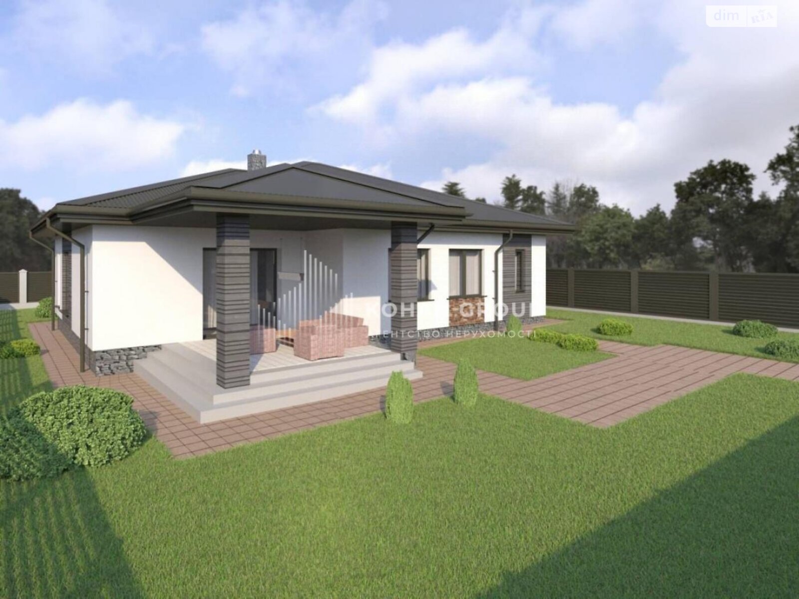 одноэтажный дом, 139 кв. м, кирпич. Продажа в Хмельницком фото 1