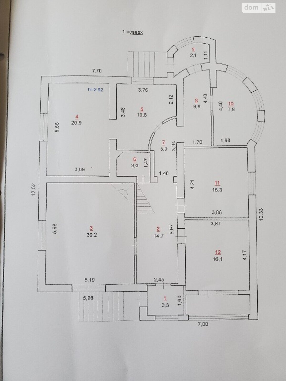 двоповерховий будинок веранда, 280 кв. м, цегла. Продаж в Хмельницькому, район Виставка фото 1