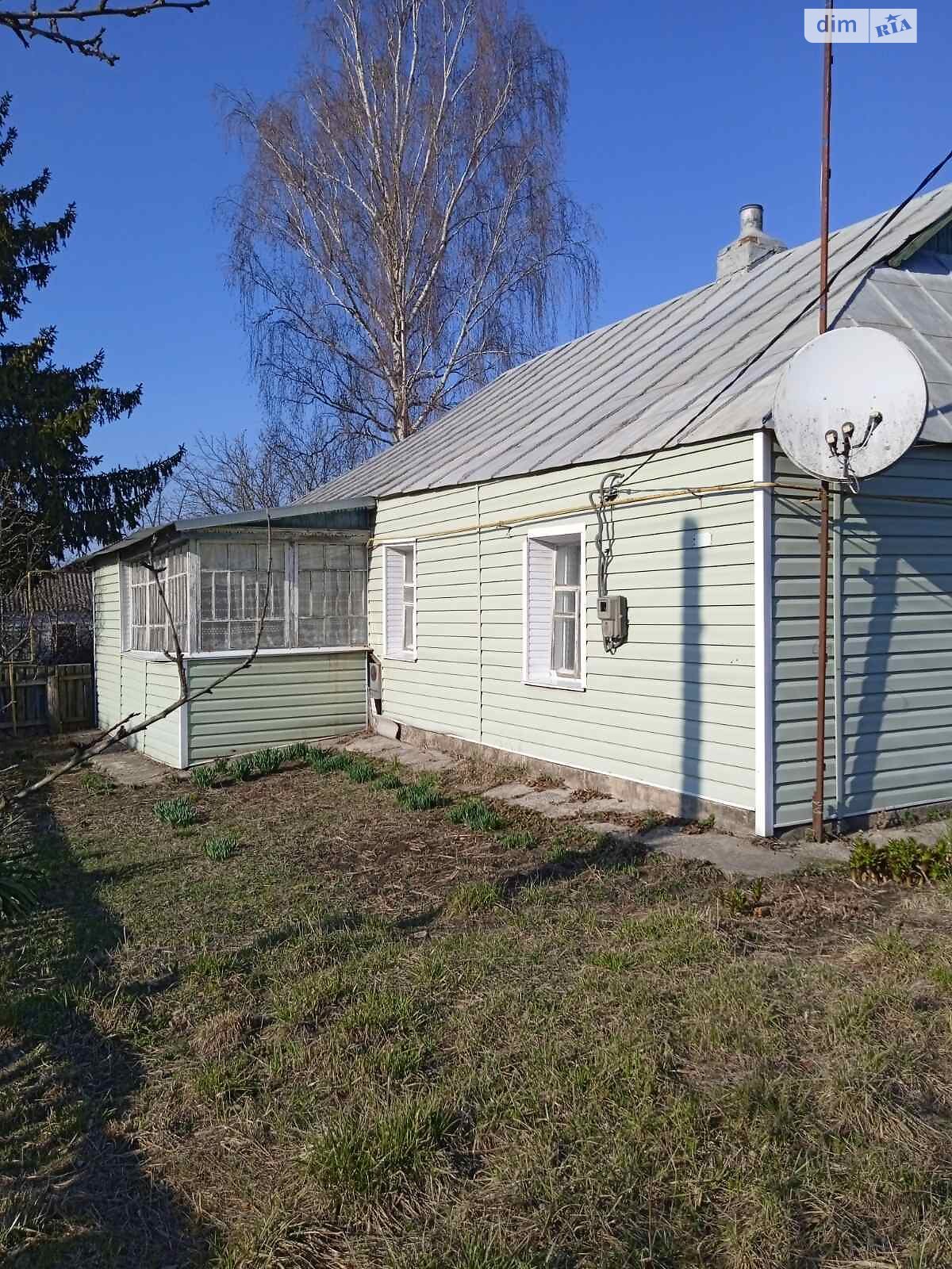 одноэтажный дом с верандой, 96.4 кв. м, дерево и кирпич. Продажа в Ходоркове фото 1 одноэтажный дом с верандой, 96.4 кв. м, дерево и кирпич. Продажа в Ходоркове фото 1
