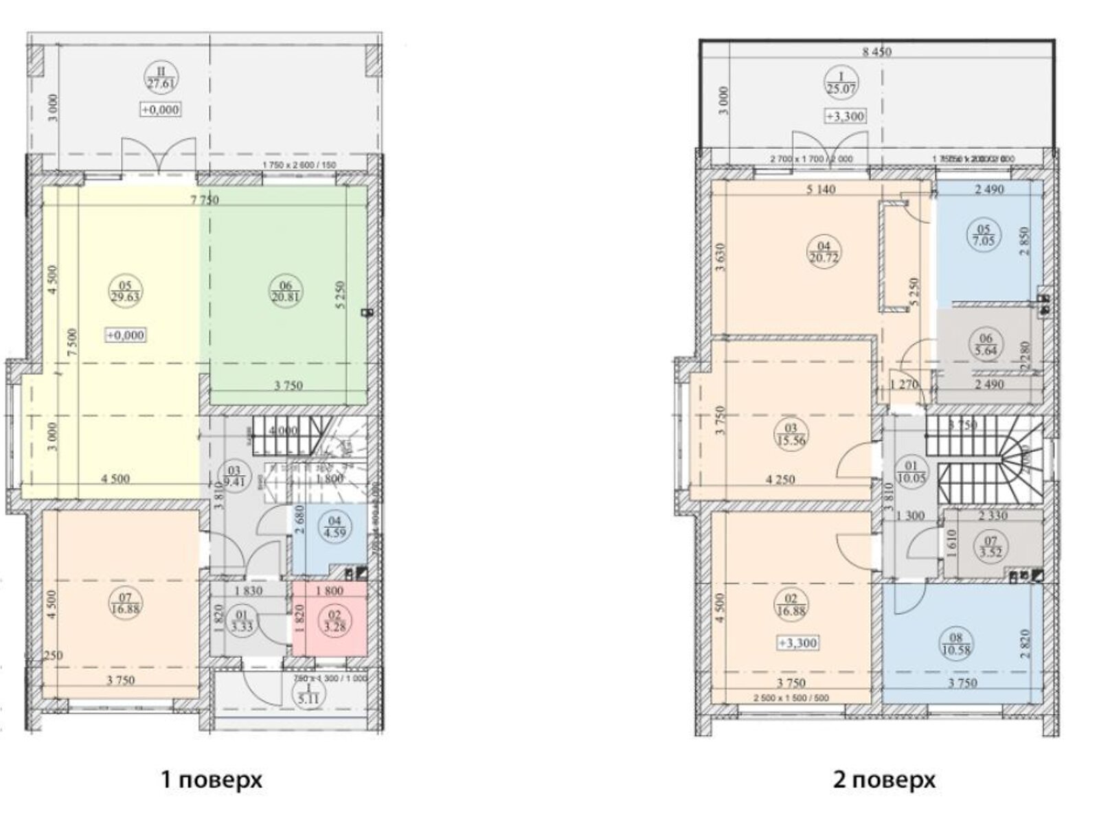 двоповерховий будинок, 235 кв. м, цегла. Продаж у Ходосівці фото 1