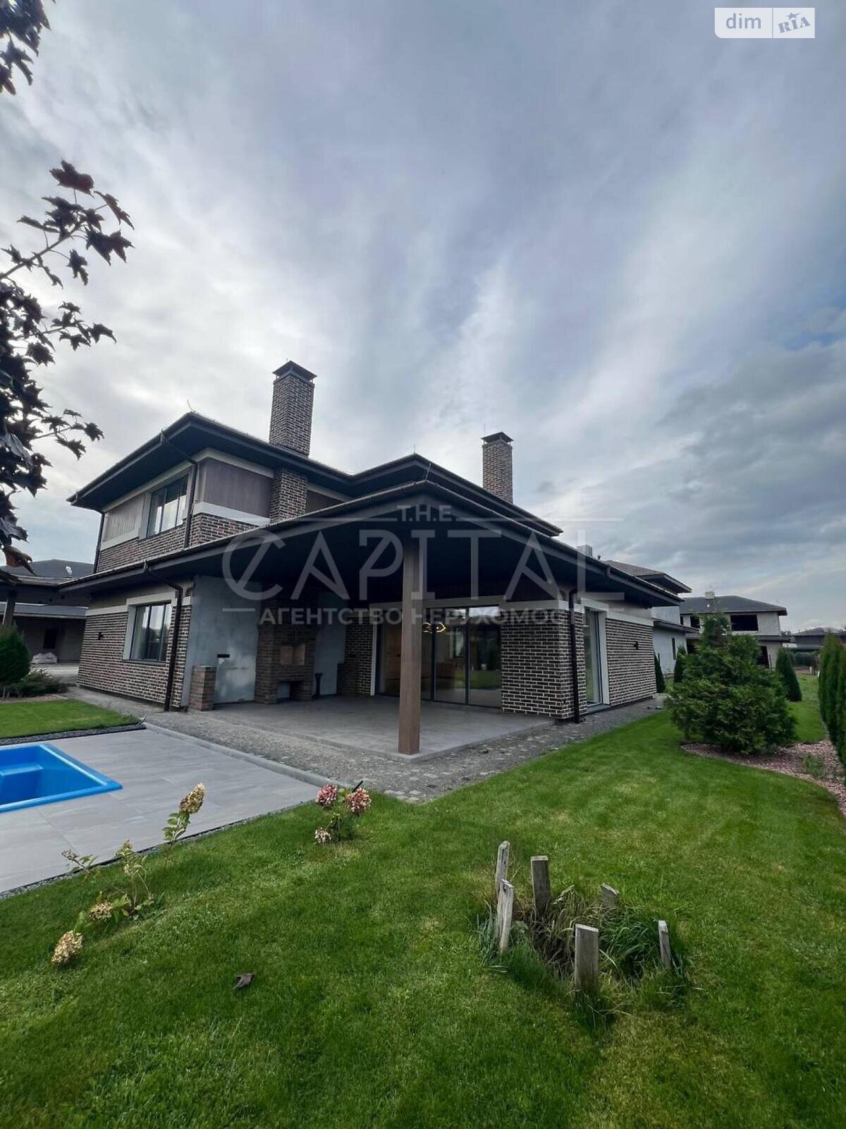 двоповерховий будинок з опаленням, 250 кв. м, кирпич. Продаж у Ходосівкі фото 1