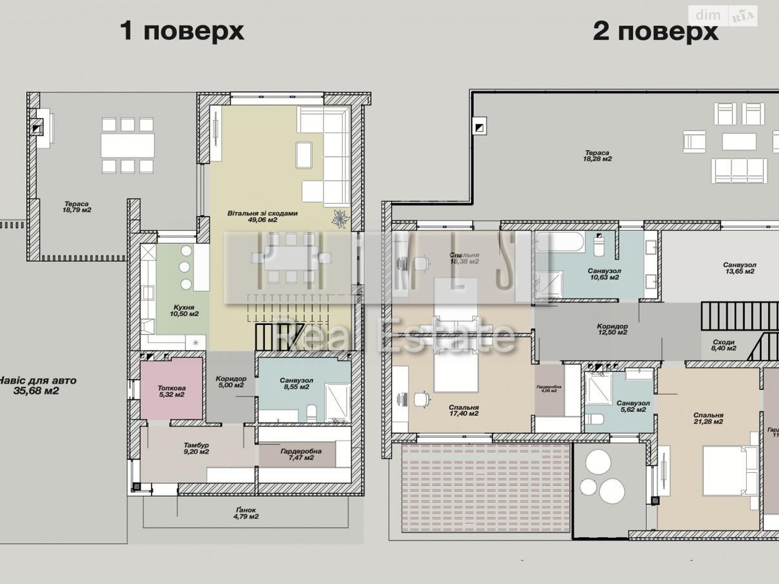 двухэтажный дом с верандой, 299 кв. м, кирпич. Продажа в Ходосовке фото 1 двухэтажный дом с верандой, 299 кв. м, кирпич. Продажа в Ходосовке фото 1