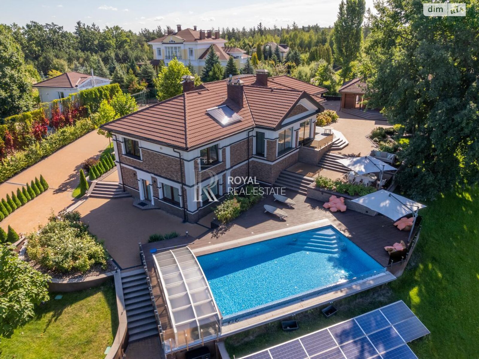 одноэтажный дом с верандой, 372 кв. м, кирпич. Продажа в Ходосовке фото 1 одноэтажный дом с верандой, 372 кв. м, кирпич. Продажа в Ходосовке фото 1