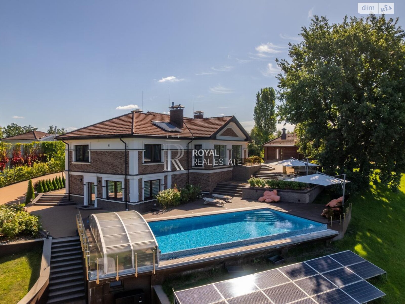 одноэтажный дом с верандой, 372 кв. м, кирпич. Продажа в Ходосовке фото 1 одноэтажный дом с верандой, 372 кв. м, кирпич. Продажа в Ходосовке фото 1