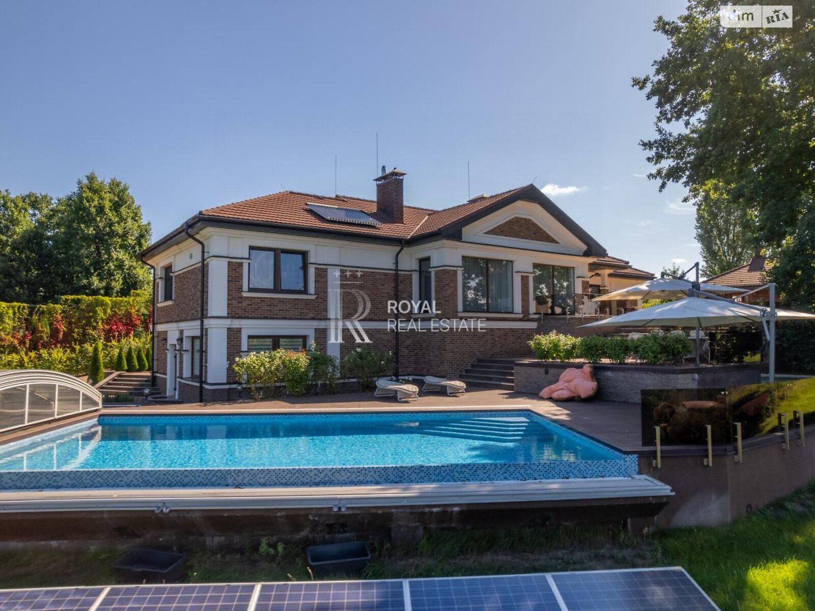 одноэтажный дом с верандой, 372 кв. м, кирпич. Продажа в Ходосовке фото 1 одноэтажный дом с верандой, 372 кв. м, кирпич. Продажа в Ходосовке фото 1