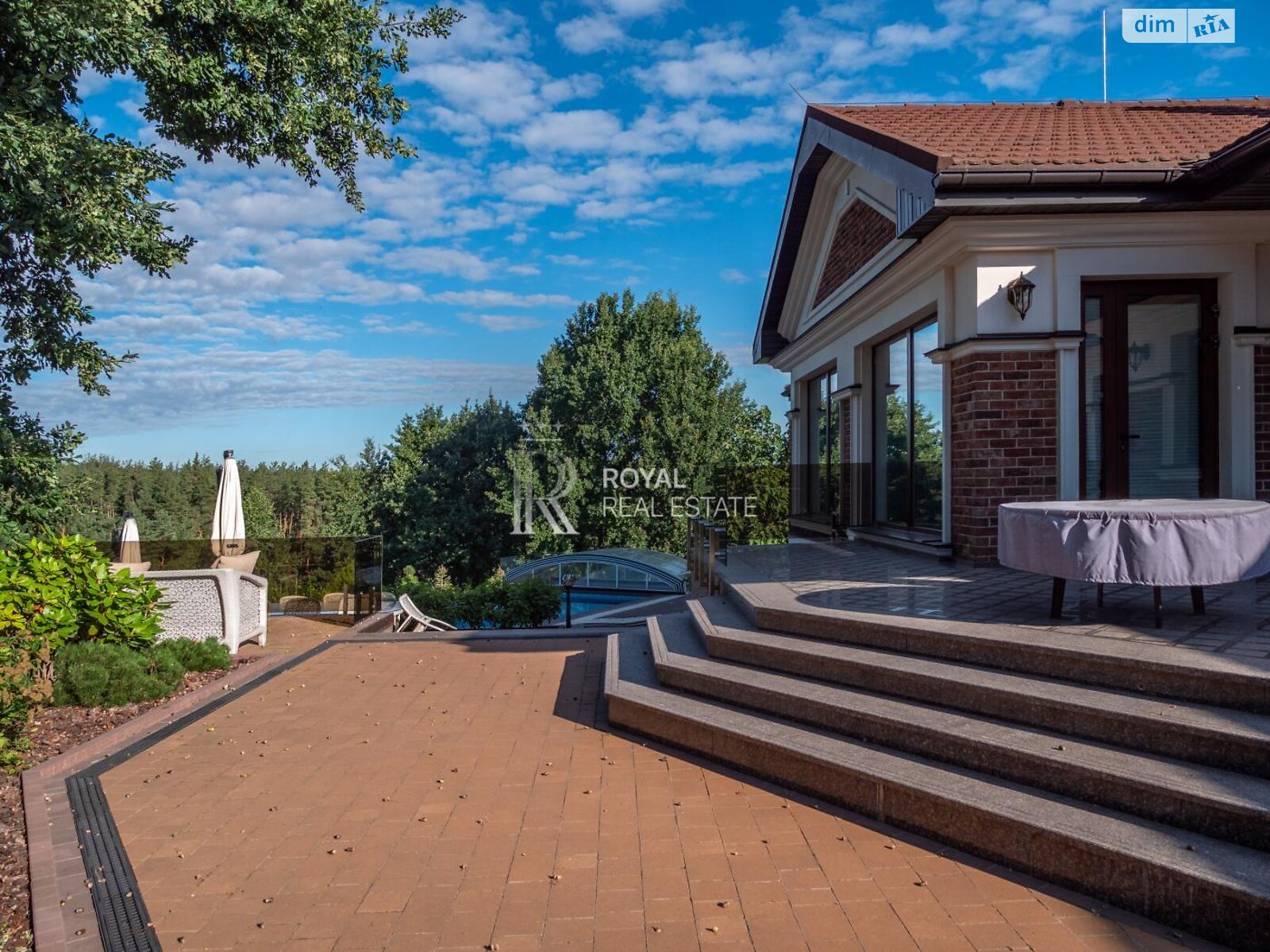 одноэтажный дом с верандой, 372 кв. м, кирпич. Продажа в Ходосовке фото 1 одноэтажный дом с верандой, 372 кв. м, кирпич. Продажа в Ходосовке фото 1