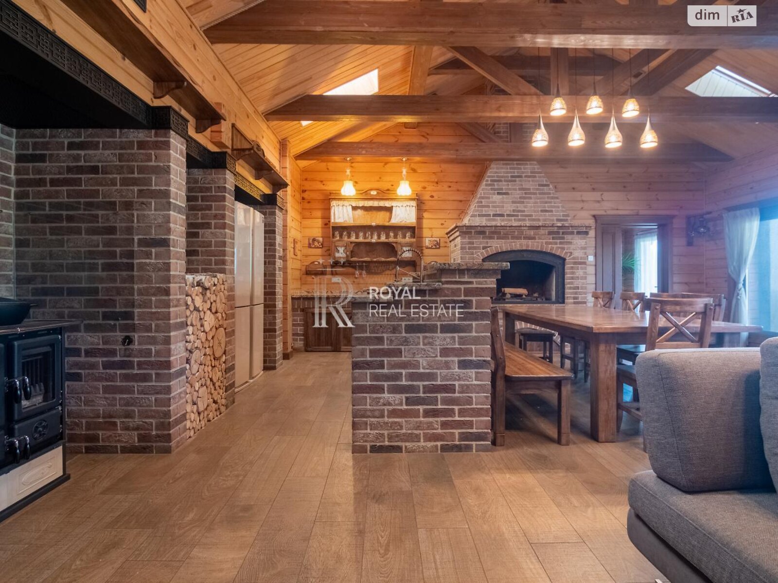 одноэтажный дом с верандой, 372 кв. м, кирпич. Продажа в Ходосовке фото 1 одноэтажный дом с верандой, 372 кв. м, кирпич. Продажа в Ходосовке фото 1