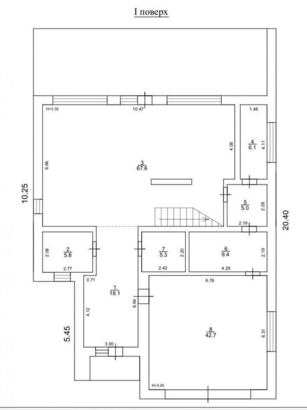 двухэтажный дом с балконом, 310 кв. м, кирпич. Продажа в Ходосовке фото 1