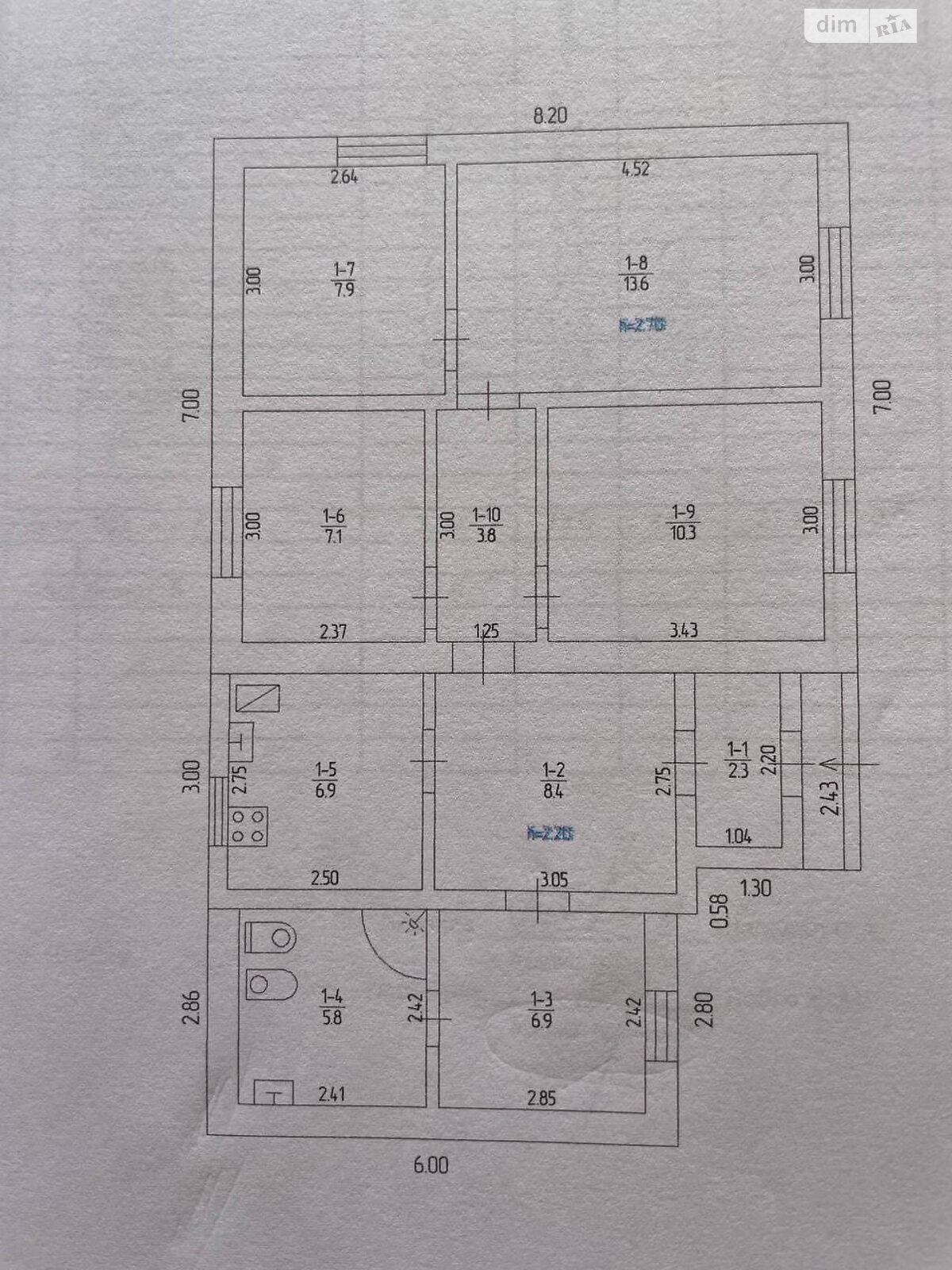 одноповерховий будинок з гаражем, 73 кв. м, цегла. Продаж у Хоролі фото 1 одноповерховий будинок з гаражем, 73 кв. м, цегла. Продаж у Хоролі фото 1