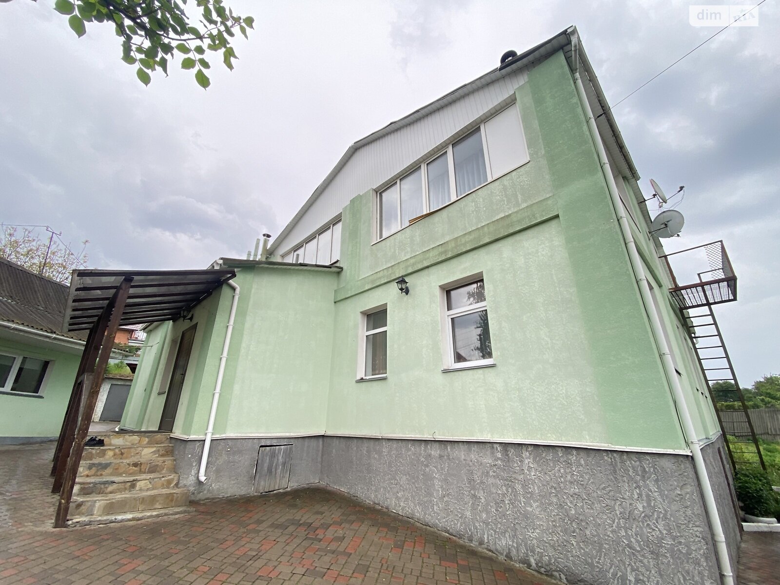 двоповерховий будинок з гаражем, 99.4 кв. м, цегла. Продаж у Хотові фото 1 двоповерховий будинок з гаражем, 99.4 кв. м, цегла. Продаж у Хотові фото 1