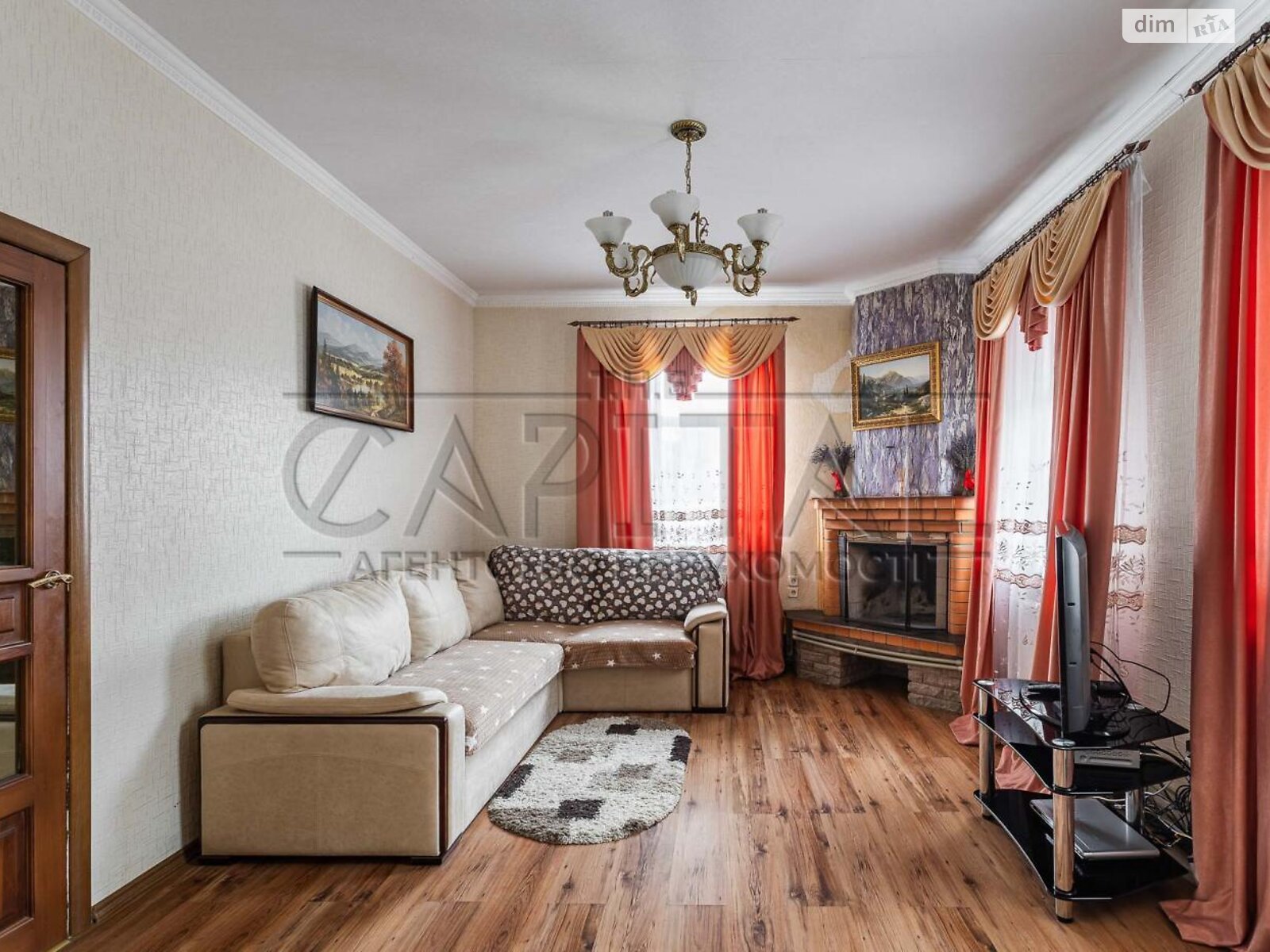 двухэтажный дом с гаражом, 140 кв. м, кирпич. Продажа в Хотове фото 1