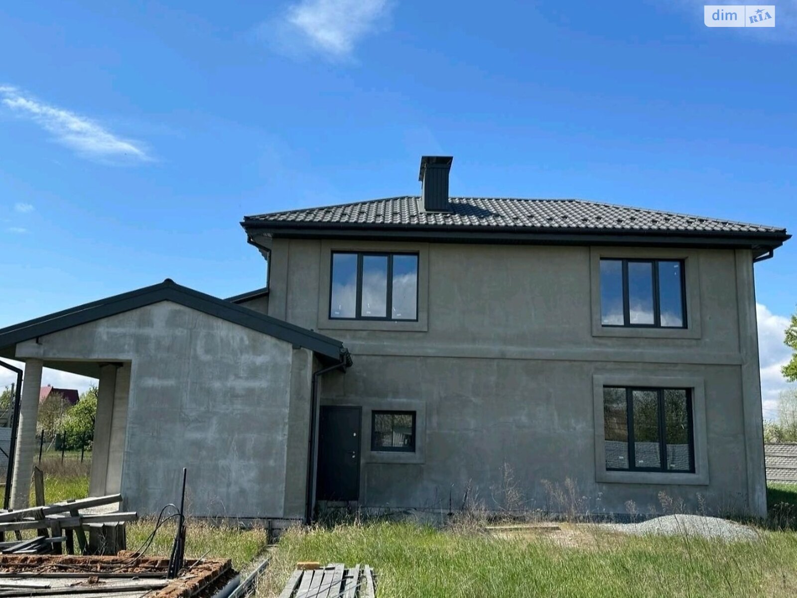 двоповерховий будинок з верандою, 260 кв. м, пінобетон. Продаж у Хотянівці фото 1 двоповерховий будинок з верандою, 260 кв. м, пінобетон. Продаж у Хотянівці фото 1