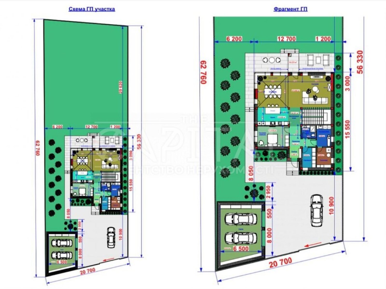 двухэтажный дом веранда, 250 кв. м, газобетон. Продажа в Хотяновке фото 1