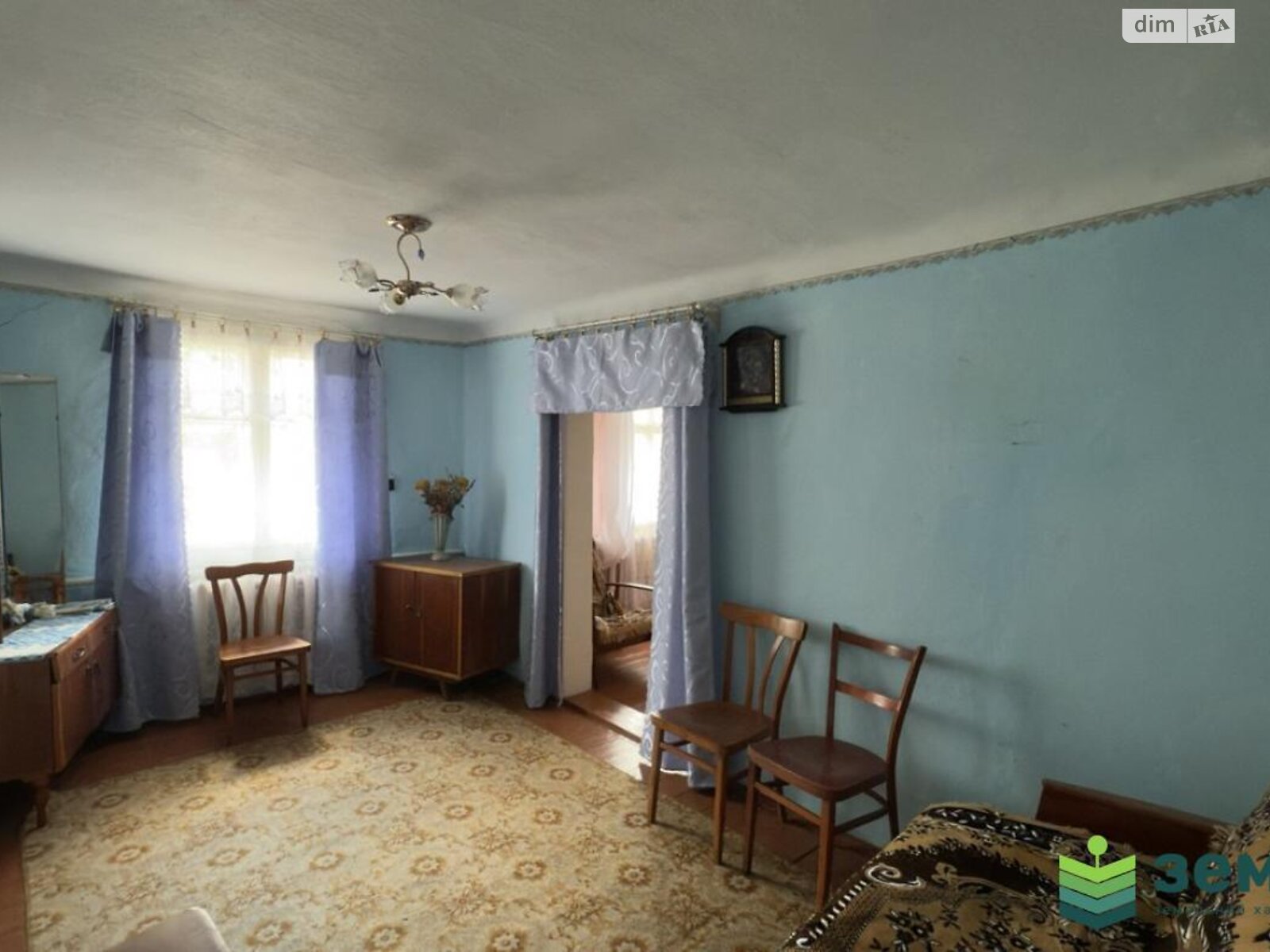 одноповерховий будинок, 66.3 кв. м, глинобитний. Продаж у Хриплині фото 1 одноповерховий будинок, 66.3 кв. м, глинобитний. Продаж у Хриплині фото 1