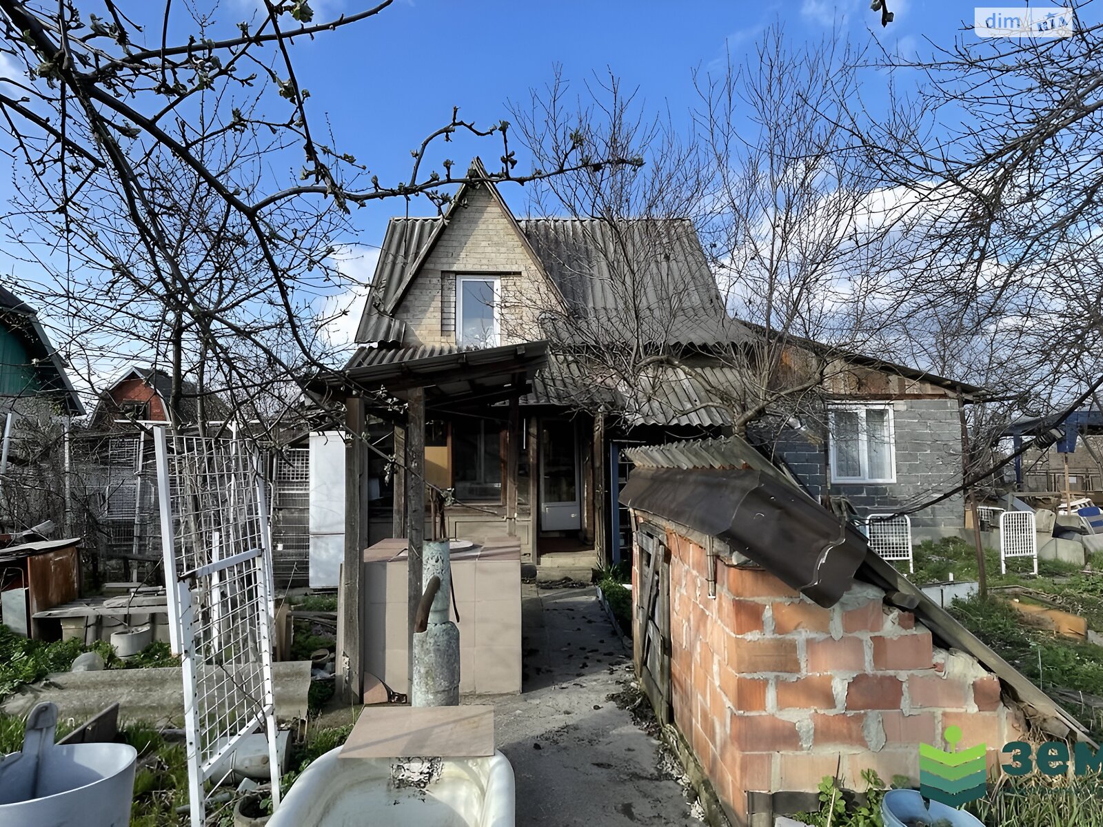 одноэтажный дом с верандой, 45.4 кв. м, блочно-кирпичный. Продажа в Хриплине фото 1 одноэтажный дом с верандой, 45.4 кв. м, блочно-кирпичный. Продажа в Хриплине фото 1