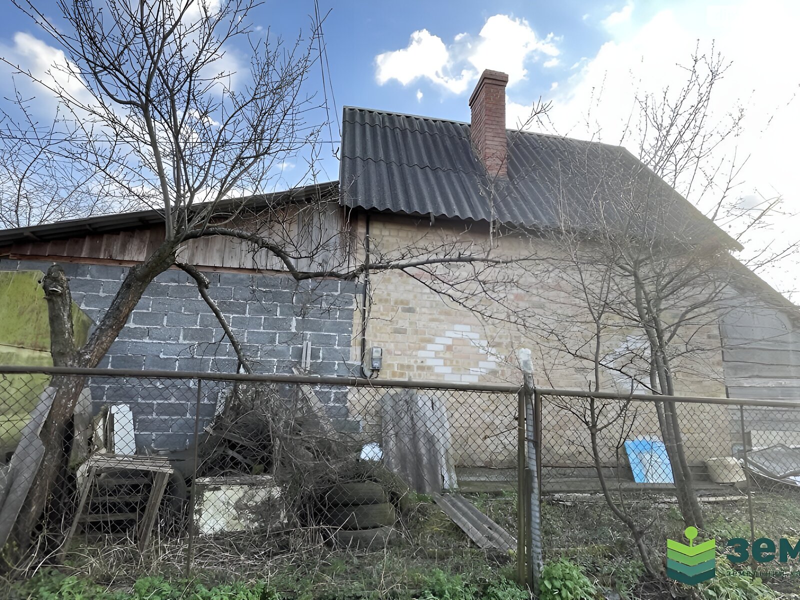 одноэтажный дом с верандой, 45.4 кв. м, блочно-кирпичный. Продажа в Хриплине фото 1 одноэтажный дом с верандой, 45.4 кв. м, блочно-кирпичный. Продажа в Хриплине фото 1