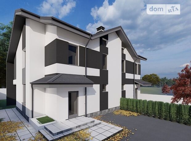 двухэтажный дом с террасой, 130 кв. м, газобетон. Продажа в Гостомеле (Киевская обл.) фото 1 двухэтажный дом с террасой, 130 кв. м, газобетон. Продажа в Гостомеле (Киевская обл.) фото 1