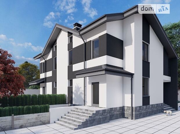 двухэтажный дом с террасой, 130 кв. м, газобетон. Продажа в Гостомеле (Киевская обл.) фото 1 двухэтажный дом с террасой, 130 кв. м, газобетон. Продажа в Гостомеле (Киевская обл.) фото 1