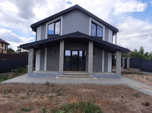 двухэтажный дом с террасой, 111 кв. м, газобетон. Продажа в Гостомеле (Киевская обл.) фото 1 двухэтажный дом с террасой, 111 кв. м, газобетон. Продажа в Гостомеле (Киевская обл.) фото 1