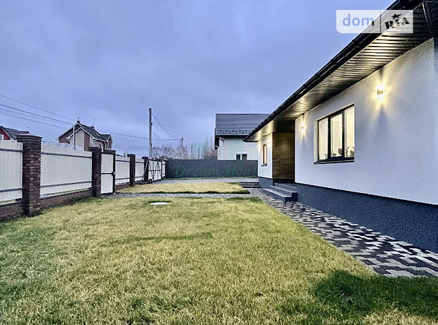 одноэтажный дом с террасой, 170 кв. м, газобетон. Продажа в Гостомеле (Киевская обл.) фото 1 одноэтажный дом с террасой, 170 кв. м, газобетон. Продажа в Гостомеле (Киевская обл.) фото 1