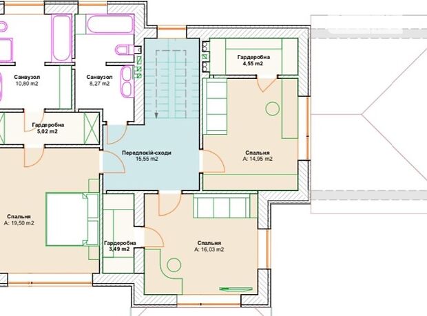 двухэтажный дом с террасой, 230 кв. м, кирпич. Продажа в Ирпене район Ирпень фото 1 двухэтажный дом с террасой, 230 кв. м, кирпич. Продажа в Ирпене район Ирпень фото 1